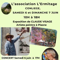 Exposition-vente : Claude Visage