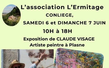 Exposition-vente : Claude Visage