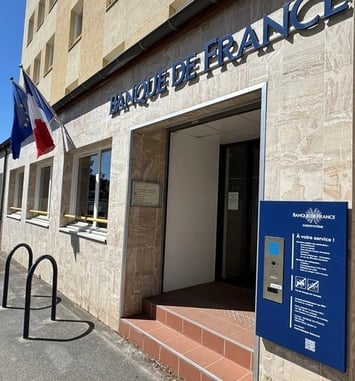 Visite de la Banque de France de Lons le Saunier