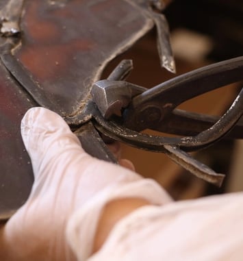 Démonstrations de création et de restauration de vitraux d'art