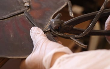 Démonstrations de création et de restauration de vitraux d'art