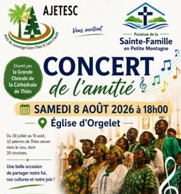 Concert de la grande chorale de la cathédrale de Thiès