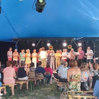 Le final du stage de chant : restitution