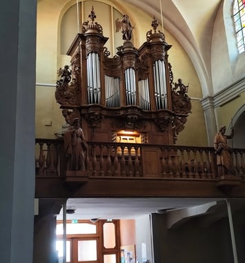 Visites de l'église et de l'orgue de Champagnole