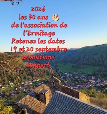 Visite de l'Ermitage, 30 ans de l'Association