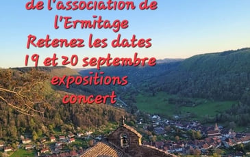 Visite de l'Ermitage, 30 ans de l'Association