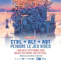 Visite guidée de l'exposition temporaire « CTRL + ALT + ART, Peindre le jeu vidéo »