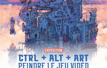 Visite guidée de l'exposition temporaire « CTRL + ALT + ART, Peindre le jeu vidéo »
