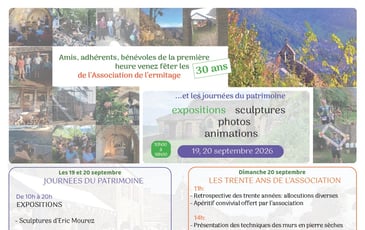 Exposition sculptures Eric Mourez, concert Ema et Jon et exposition photos