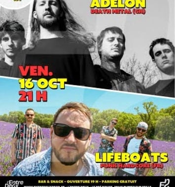 Soirée métal Lifeboats + Adelon